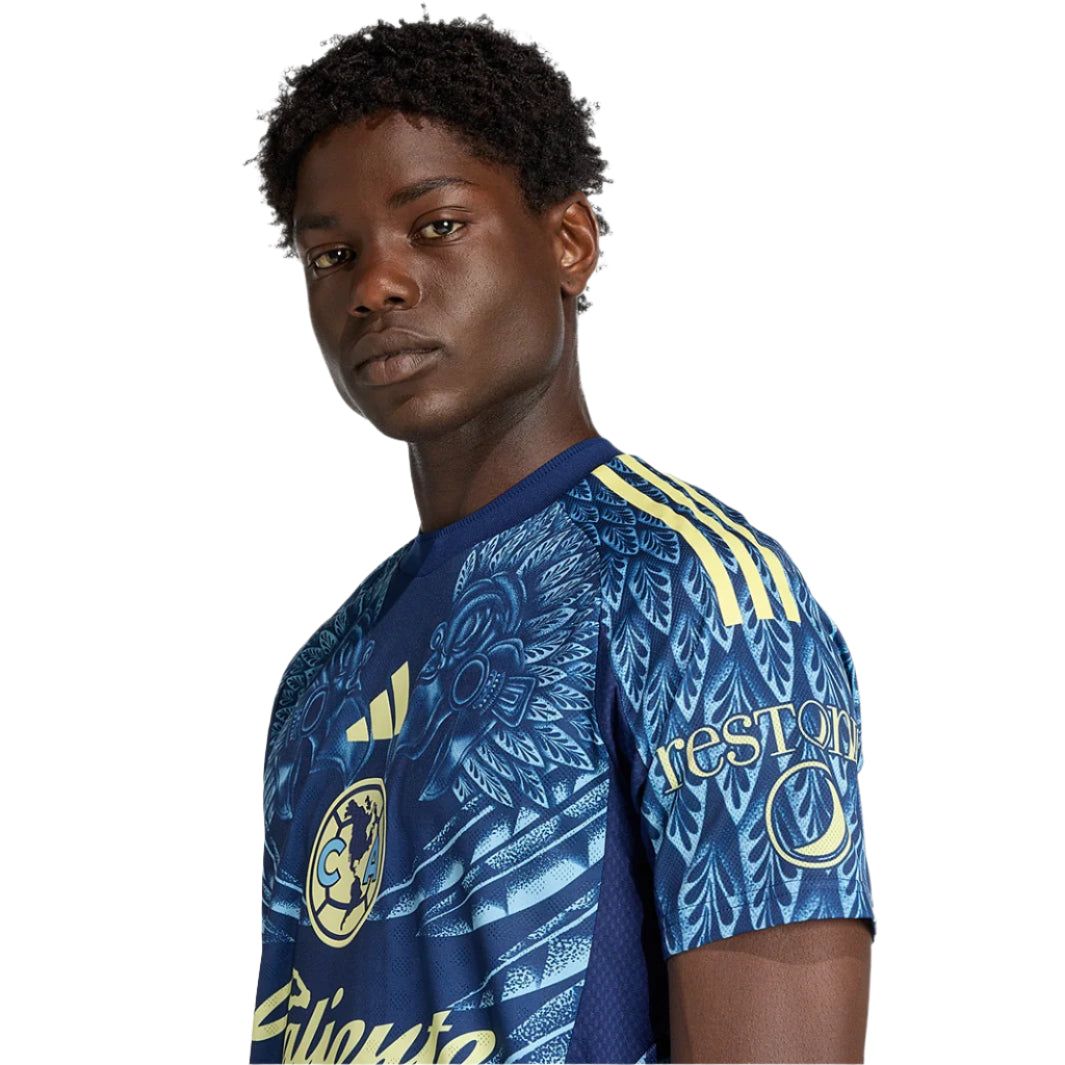 adidas Chicote Men's Club AmÃ©rica 25/26 Authentic Away Jersey (Blue)