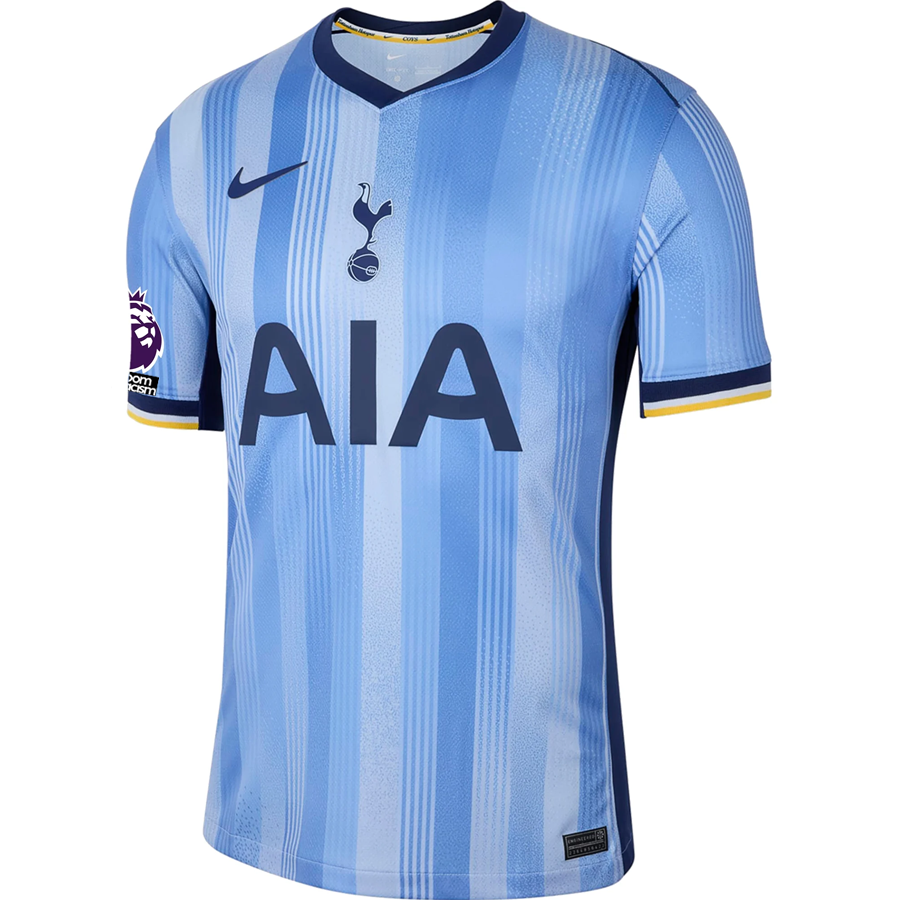 Nike Tottenham Richarlison Away Jersey w/ EPL + No Room For Racism Patches 24/25 (Cobalt Bliss/Binary Blue)