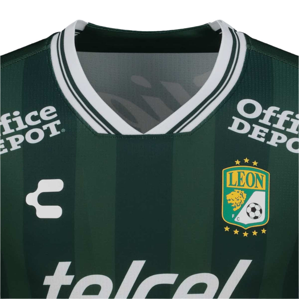 Charly LeÃ³n 25/26 Long Sleeve Home Jersey (Dark Green)