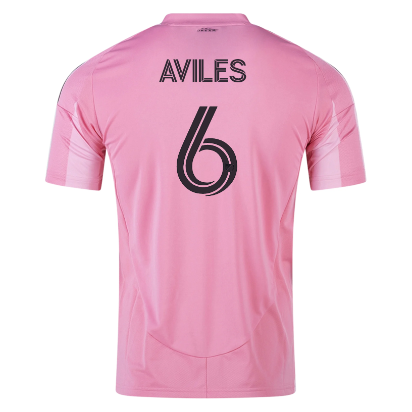 adidas TomÃ¡s AvilÃ©s Inter Miami CF Home Jersey 25/26 (Easy Pink)