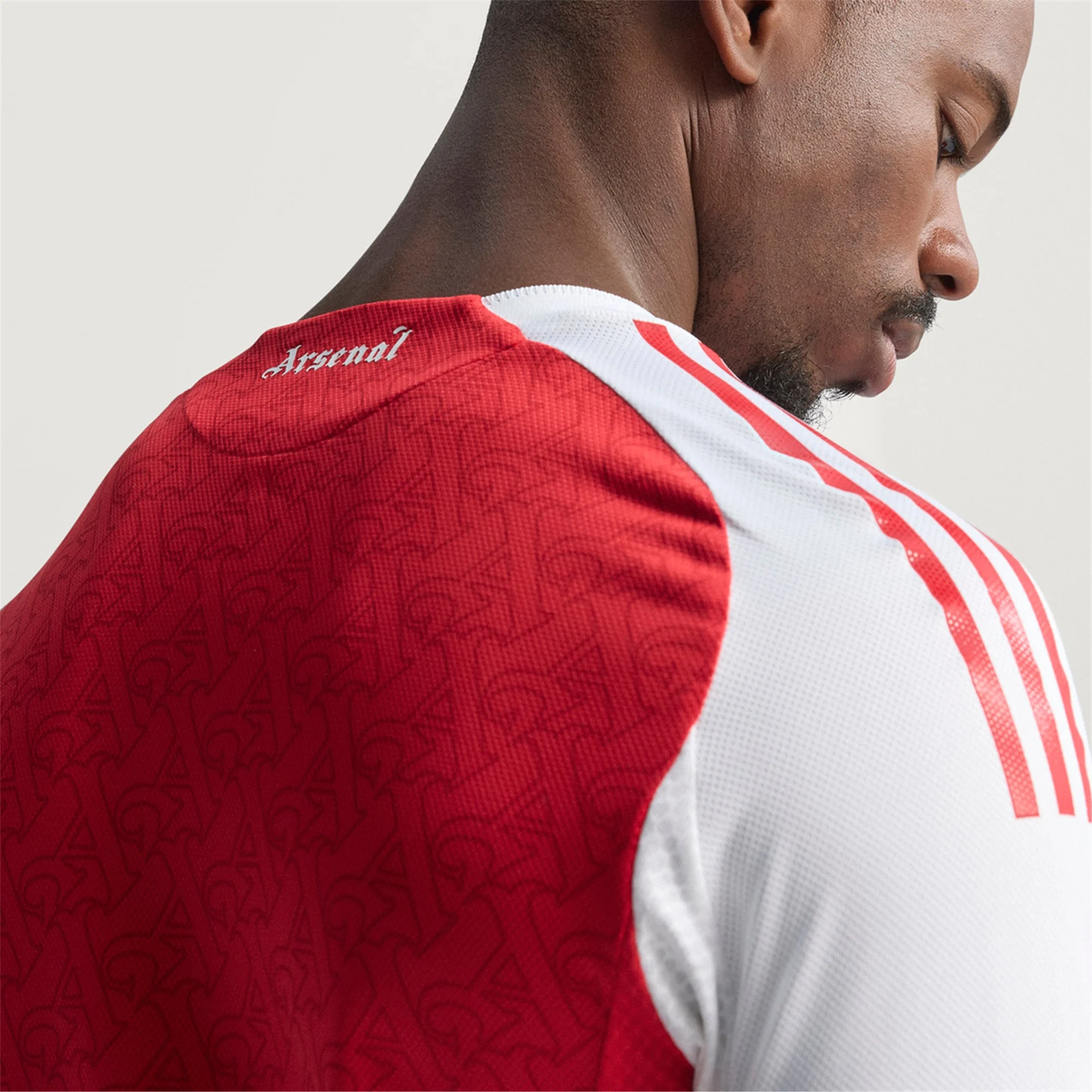 adidas Fabio Vieira Arsenal FC Authentic Home Jersey 25/26 w/ EPL Patch (Better Scarlet/White