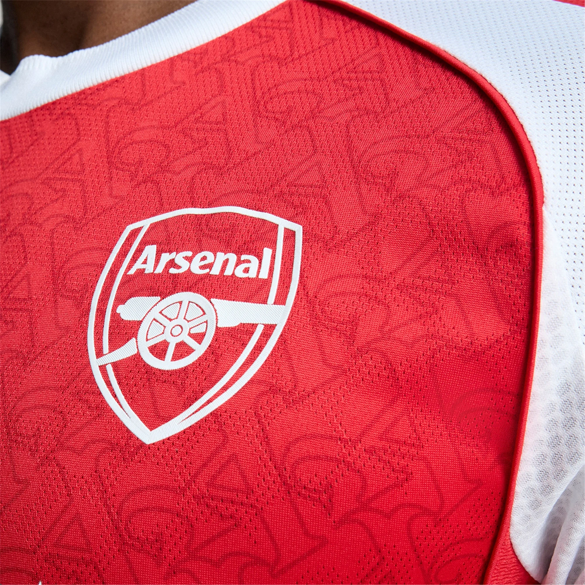 adidas Martin Odegaard Arsenal FC Authentic Home Jersey 25/26 w/ EPL Patch (Better Scarlet/White