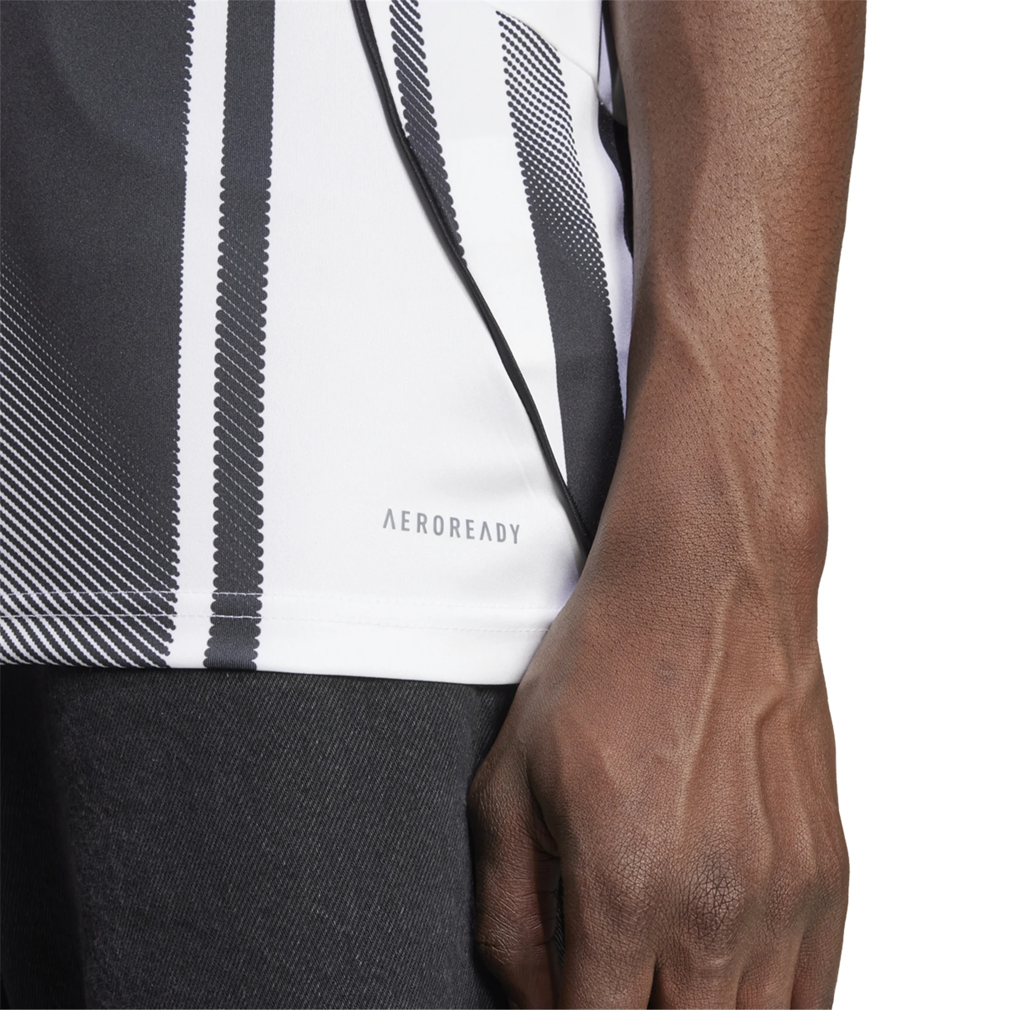 adidas Juventus Rugani Home Jersey w/ Champions League Patches 25/26 (White/Black/Pink)