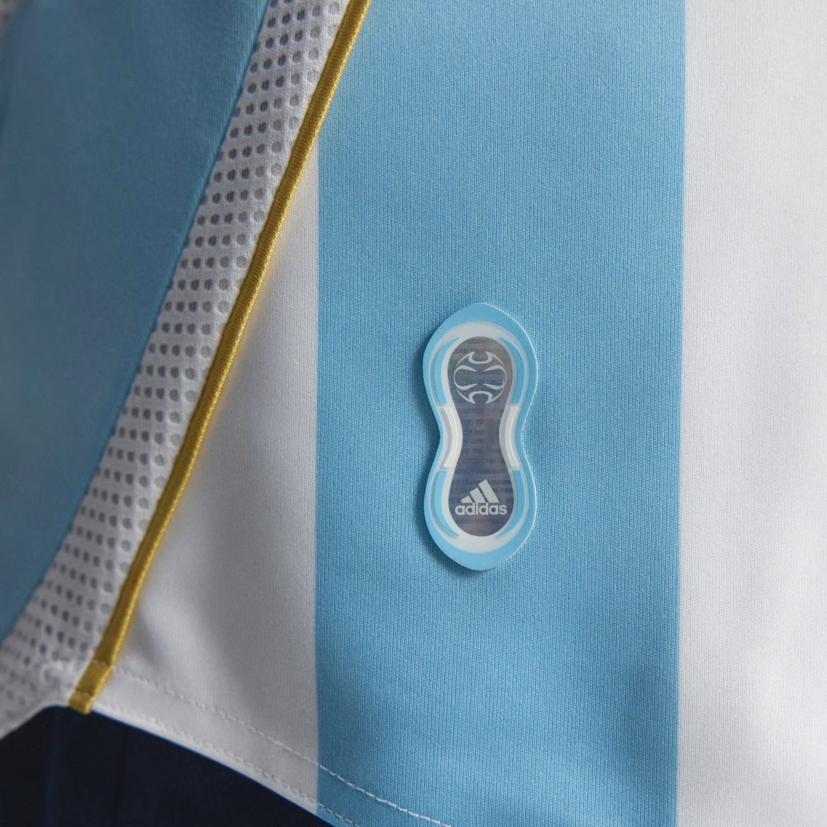 adidas Men's Lionel Messi Argentina 2006 Home Jersey (White)