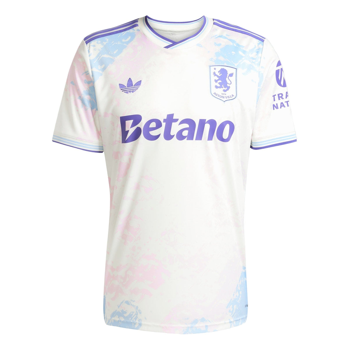 adidas Men's Aston Villa FC 25/26 Third Jersey (White)