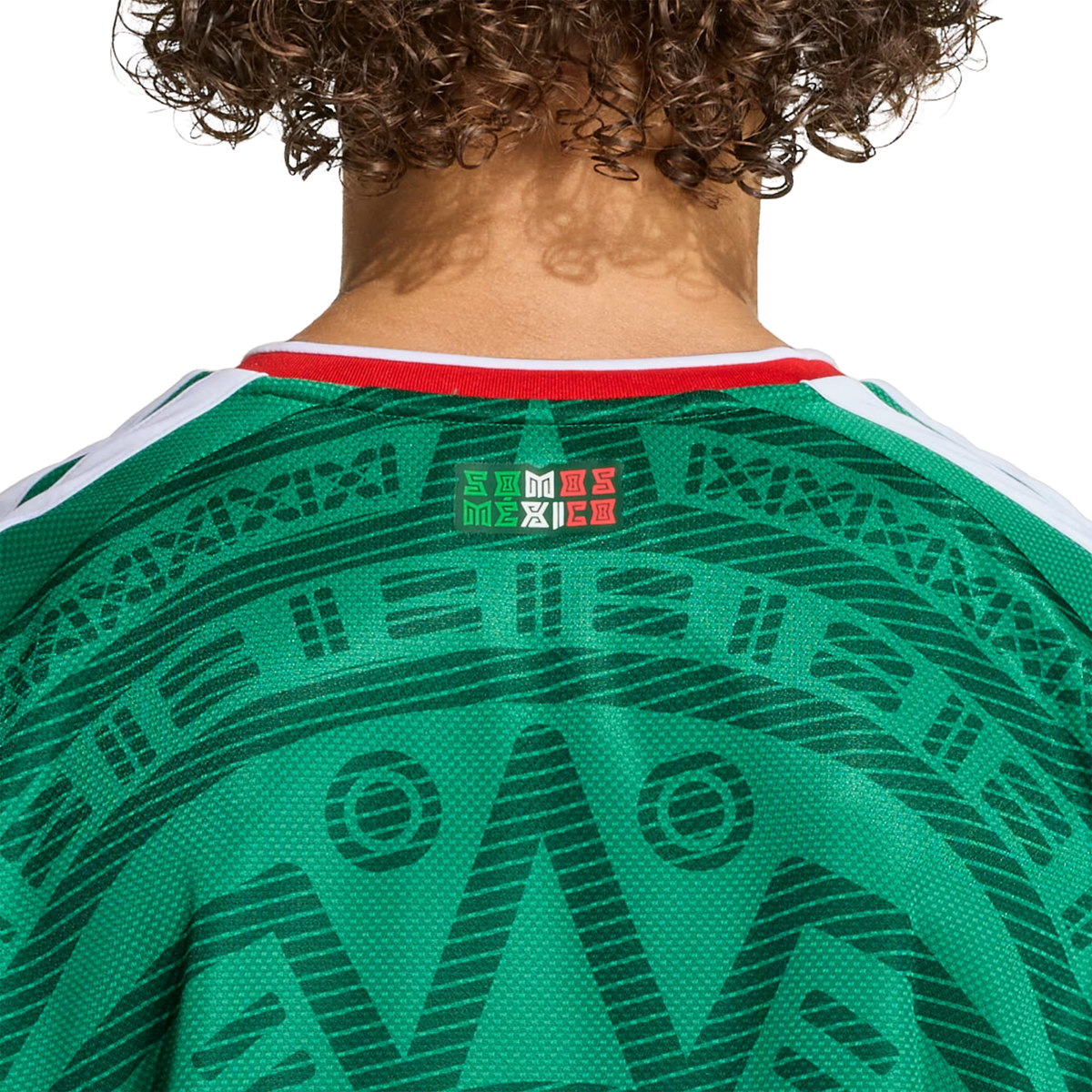 adidas Youth J. Vasquez Mexico 2026 Home World Cup Jersey (Bold Green)