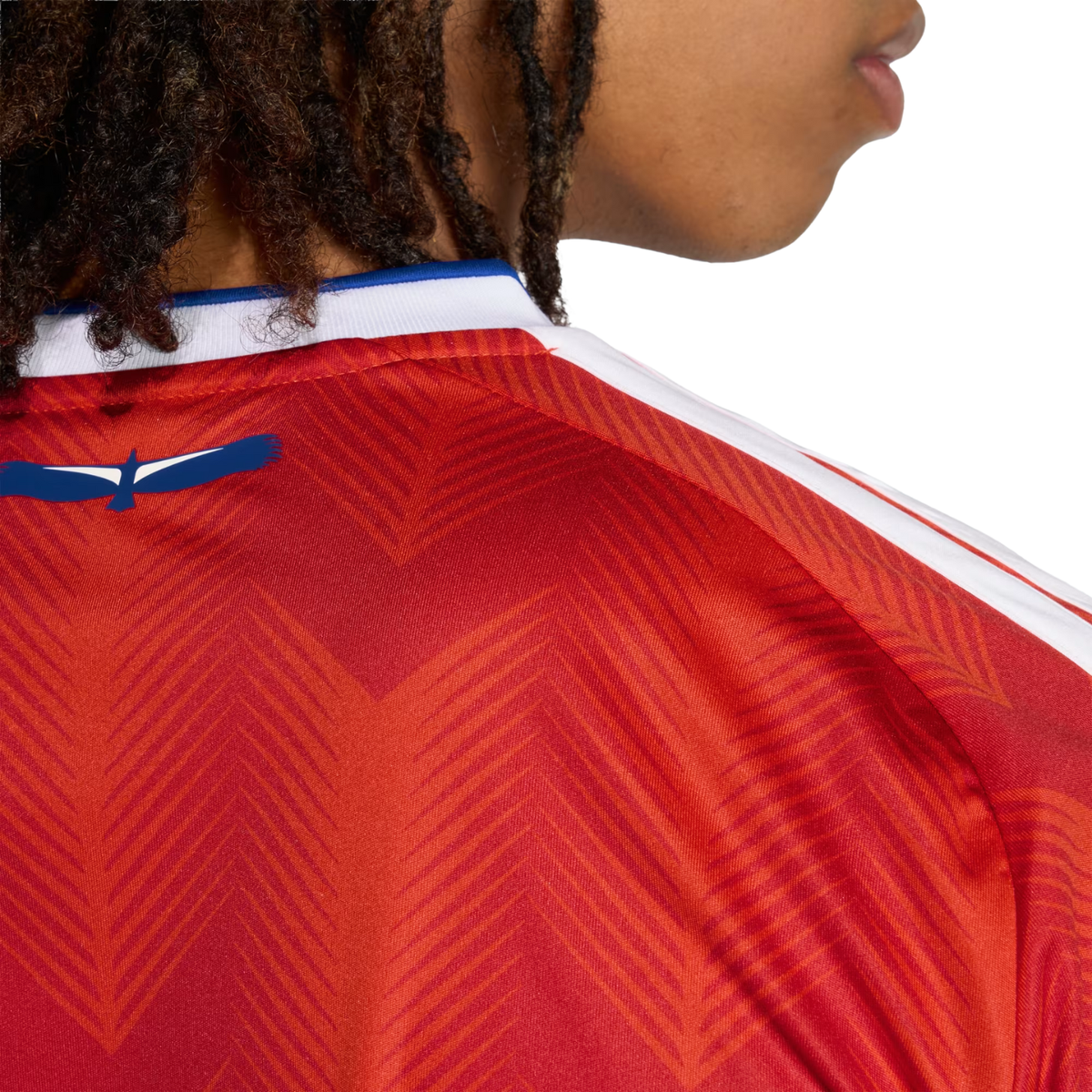adidas Men's Chile 2026 Home Jersey (Active Red)
