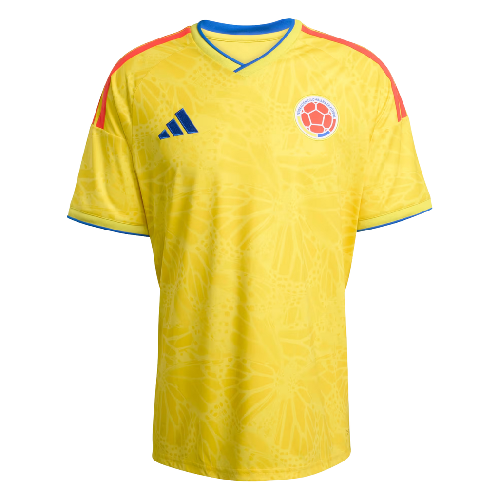 adidas Men's Carrascal Colombia 2026 Home Jersey (Impact Yellow)