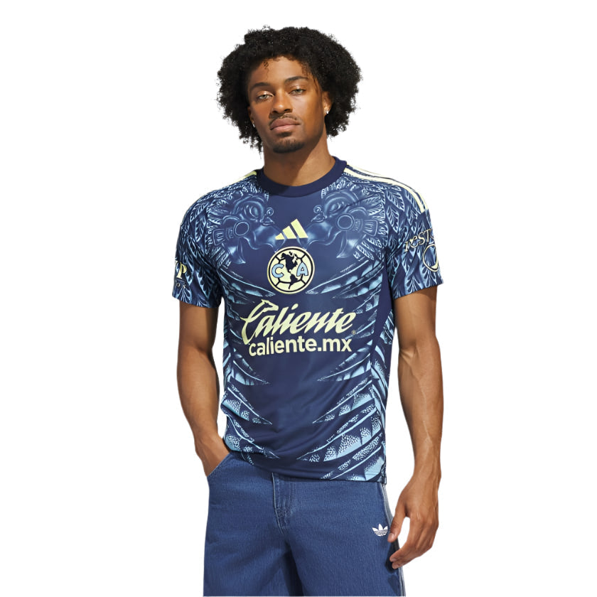 adidas Men's Club AmÃ©rica Away Jersey 25/26 (Blue)