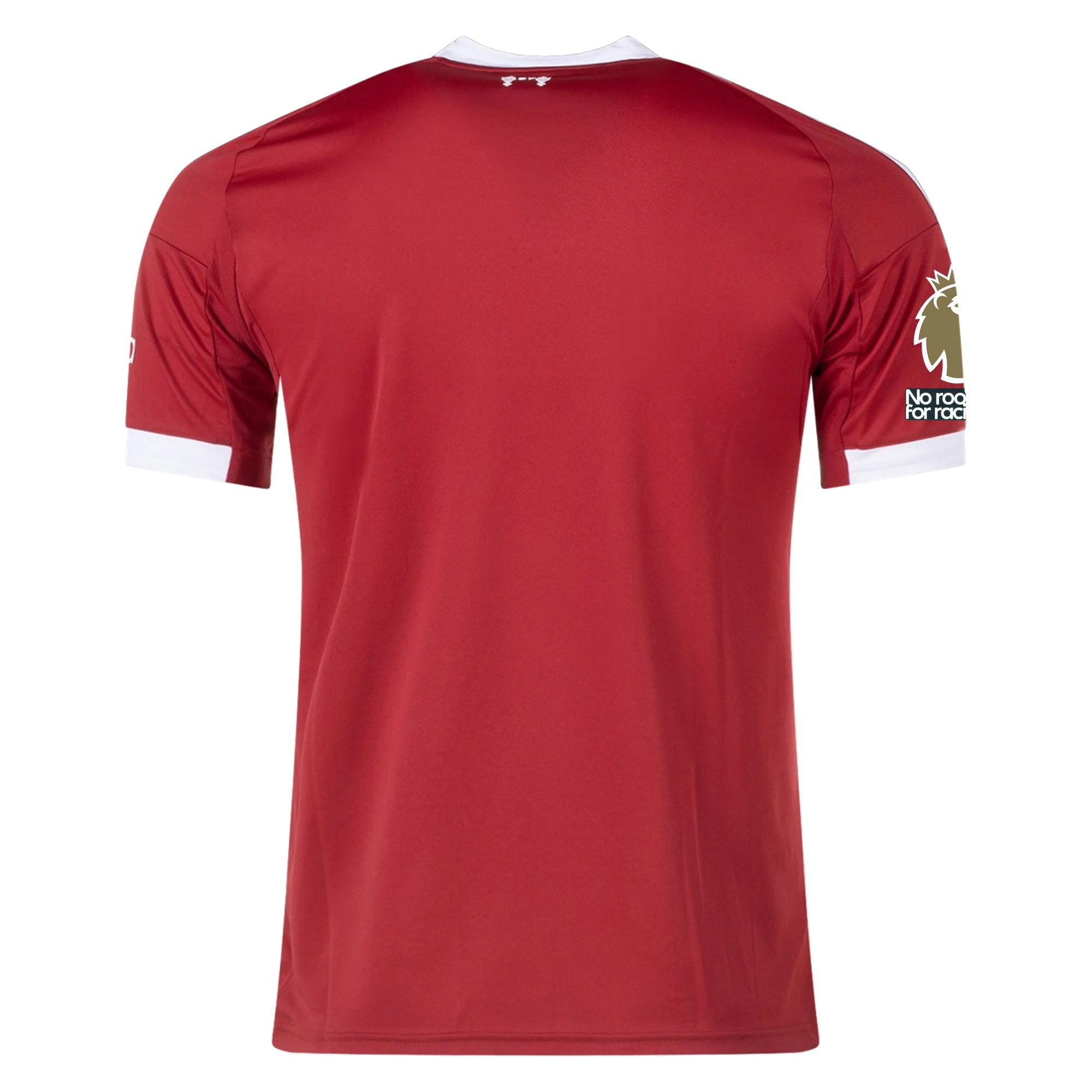 adidas Men's Liverpool Home Jersey 25/26 w/ NRFR + EPL Champions Patch (Strawberry Red)