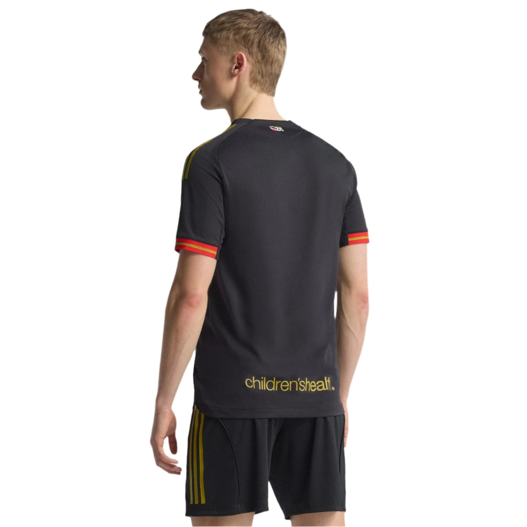 adidas Men's FC Dallas Burn Authentic Retro Third Jersey 25/26 (Black)