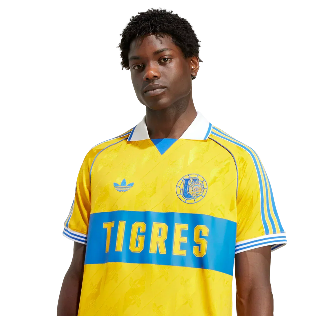 adidas Men's Tigres UANL Retro Anniversary Jersey 25/26 (Gold)