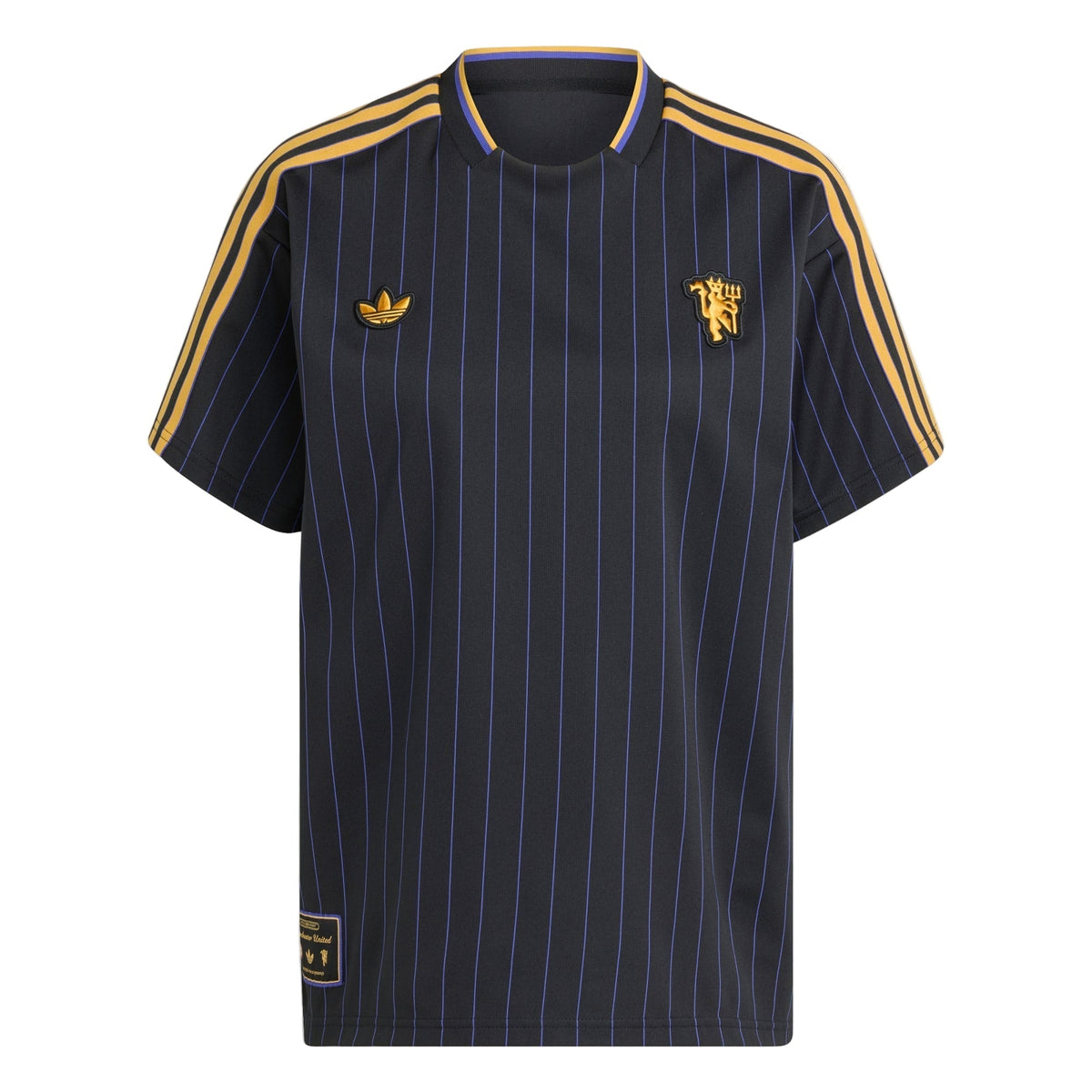 adidas Men's Manchester United 25/26 Icon Jersey (Black)