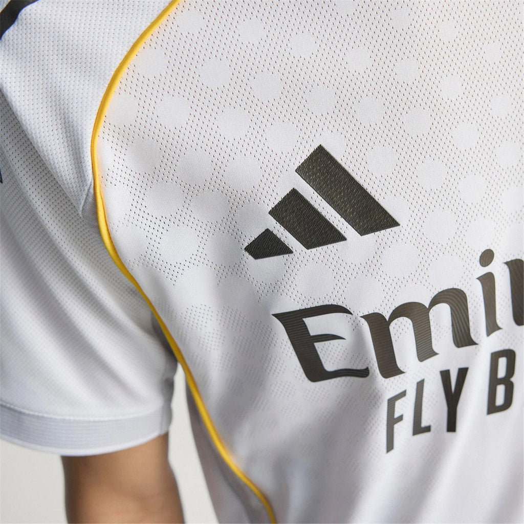 adidas Real Madrid Authentic Home Jersey 25/26 (White)