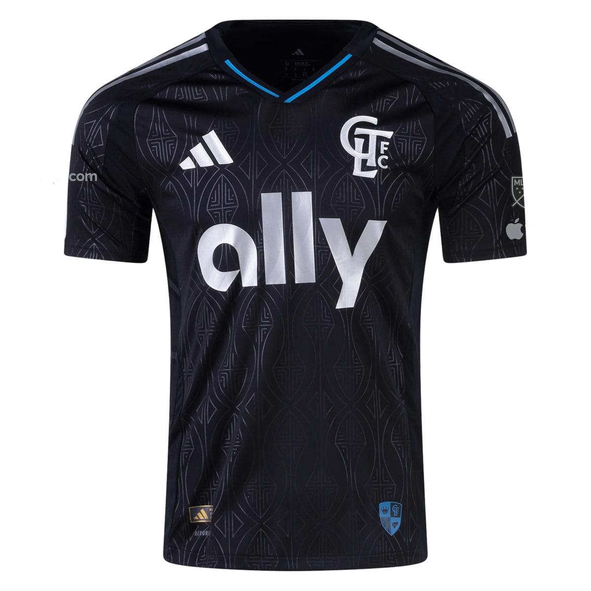 adidas George Marks Charlotte FC Authentic Away Jersey 25/26 (Black)