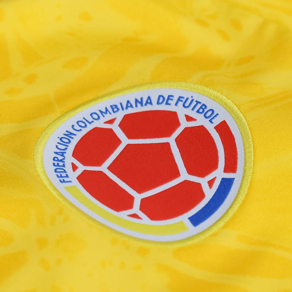 adidas Men's Carrascal Colombia 2026 Home Jersey (Impact Yellow)