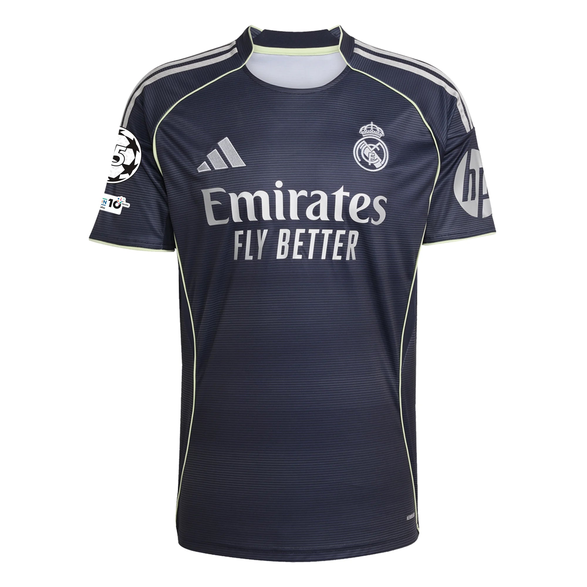 adidas Endrick Real Madrid 25/26 Away Jersey w/ Champions League Patches (Legend Ink)