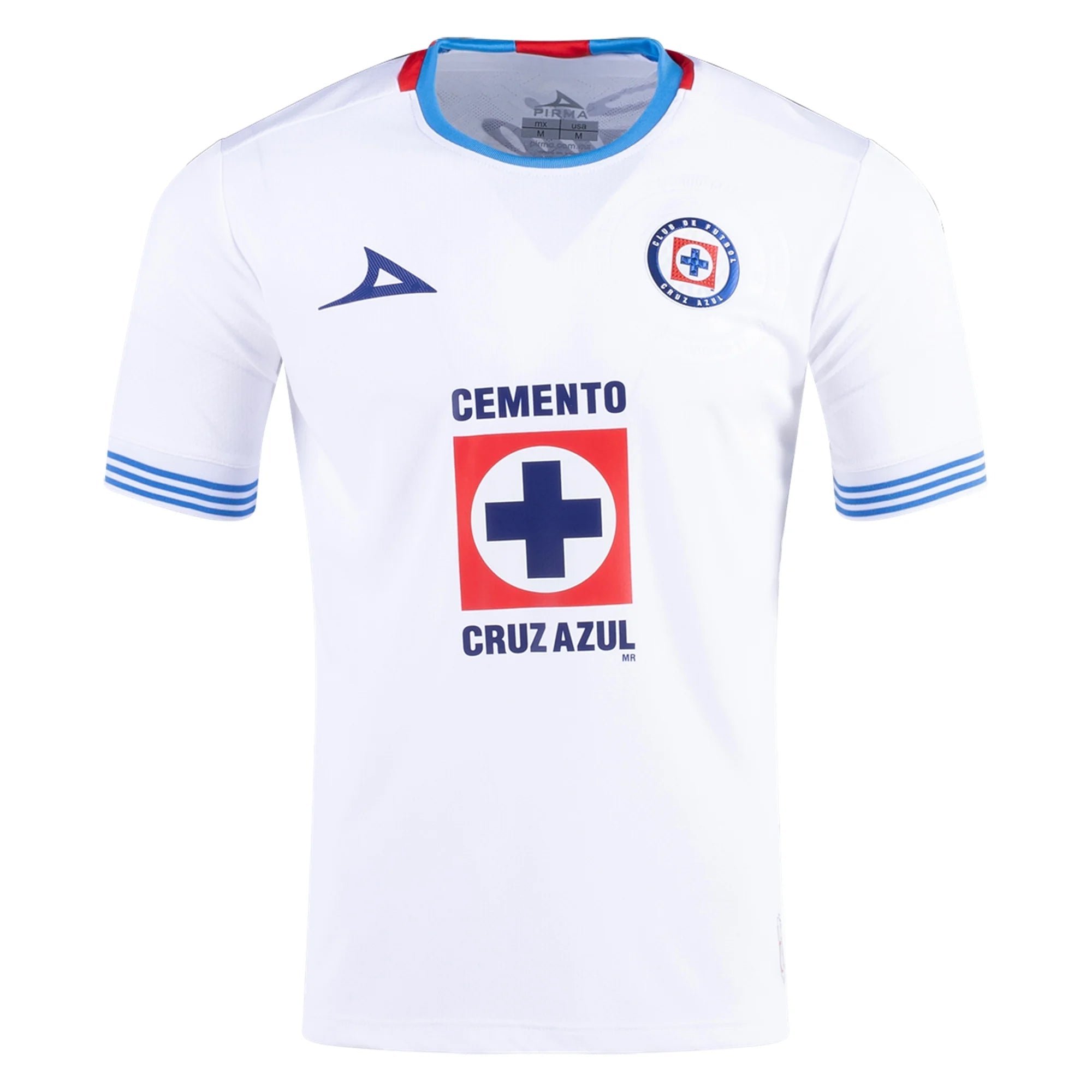 Pirma Omar Campos Cruz Azul Away Jersey 24/25 (White/Blue)