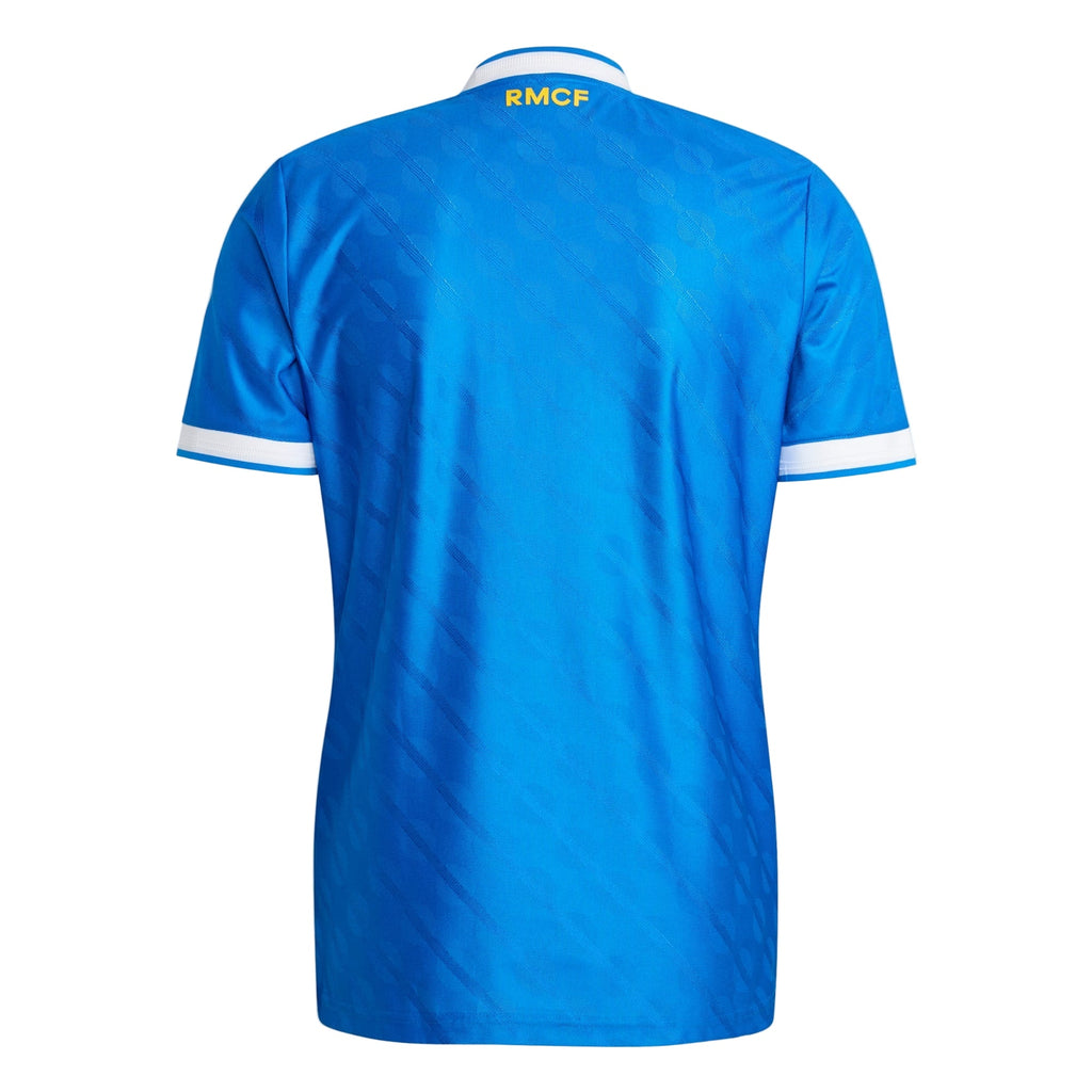 adidas Men's Real Madrid 25/26 Authentic Third Jersey (Blue)