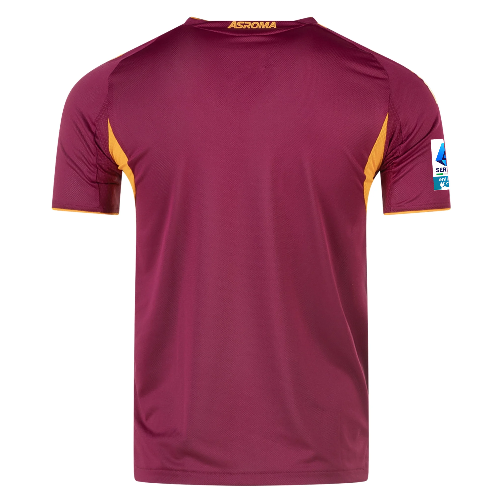 adidas Roma Authentic Home Jersey w/ Serie A Patch 25/26 (Burgundy)