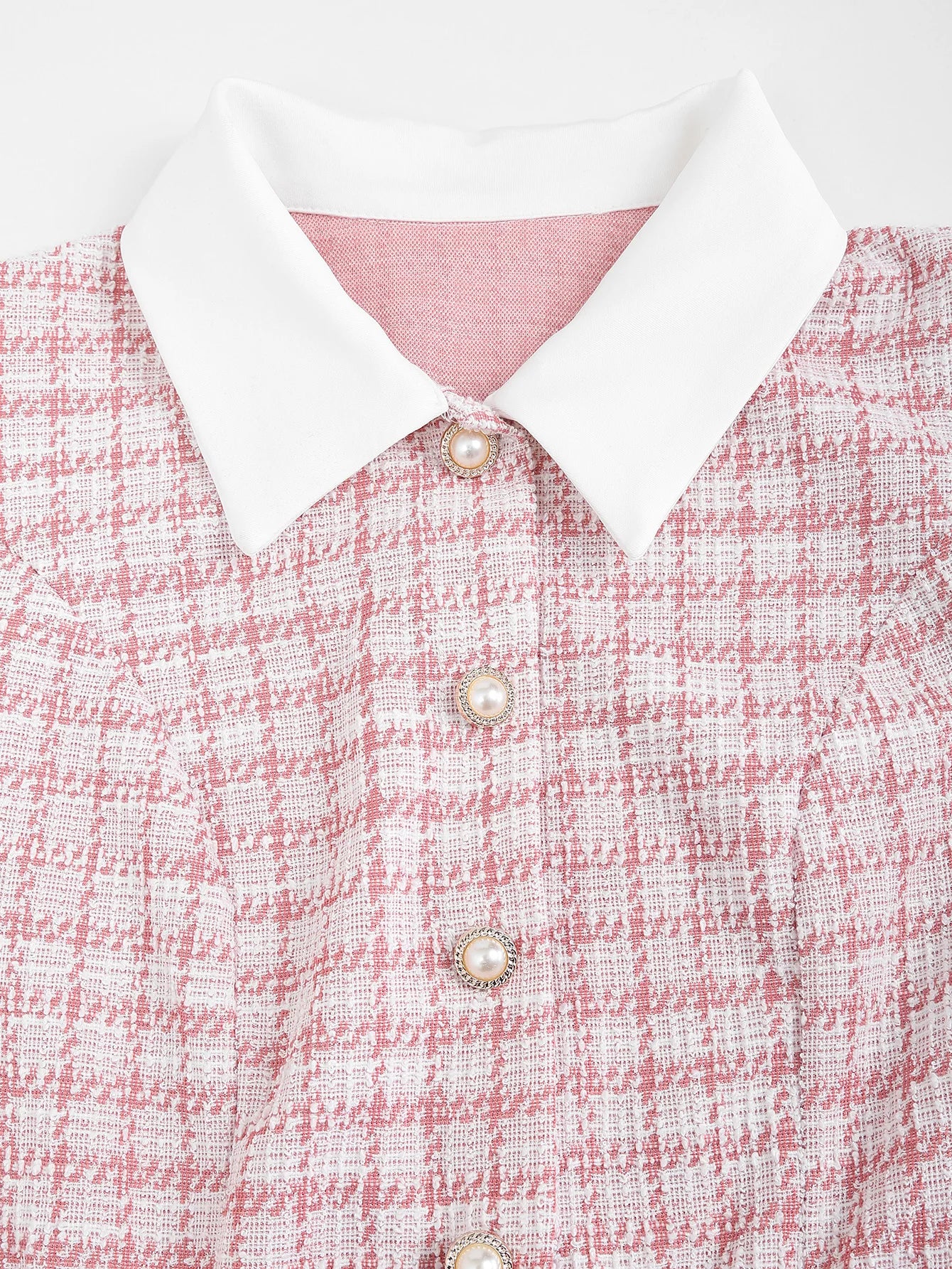 Women's Checkered Plaid Mini Dress Short Sleeve with Belt Casual Business Office Fashion Dress Code
