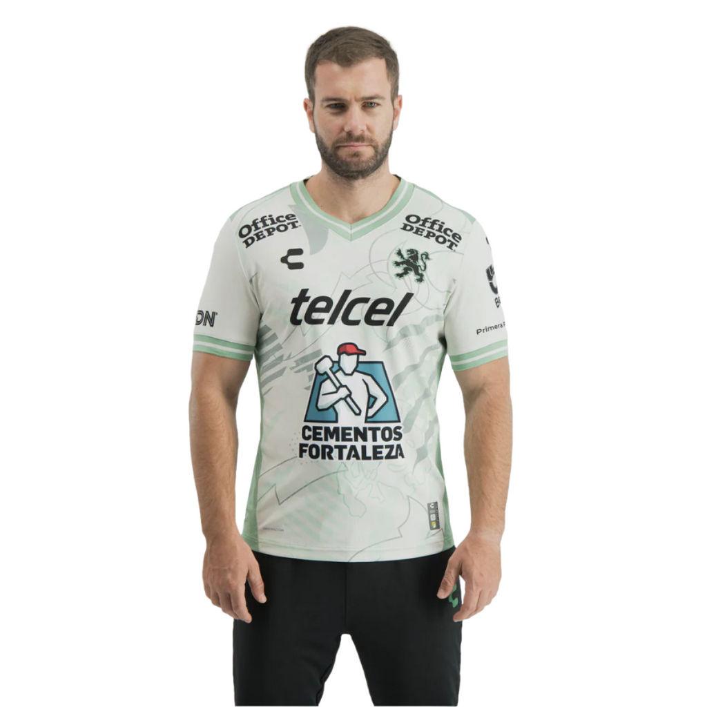 Charly LeÃ³n 25/26 Away Jersey (Light Gray)
