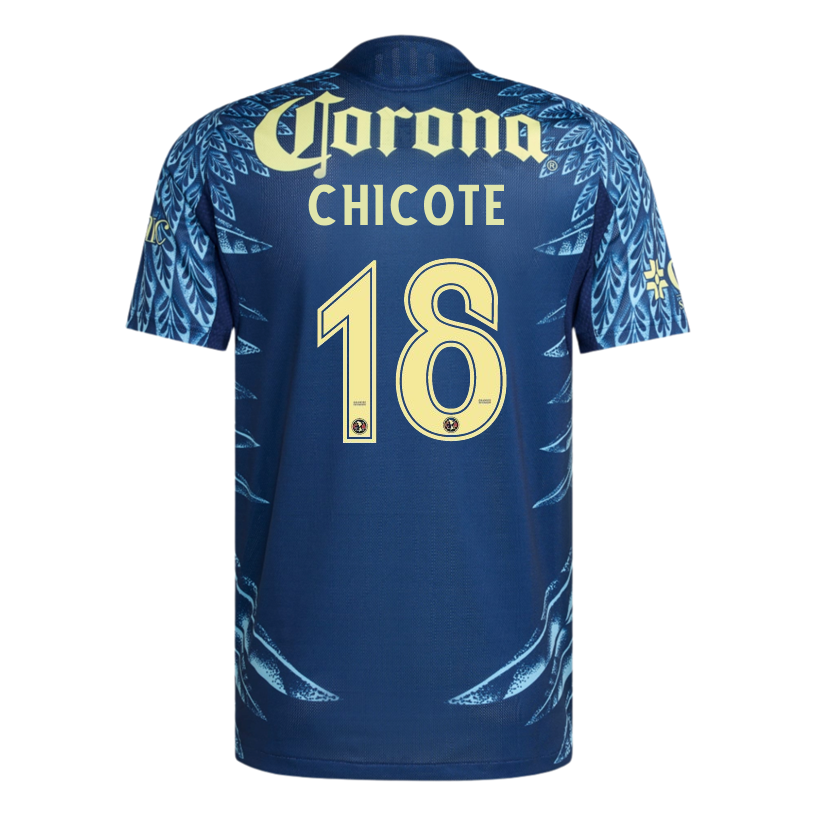 adidas Chicote Men's Club AmÃ©rica 25/26 Authentic Away Jersey (Blue)
