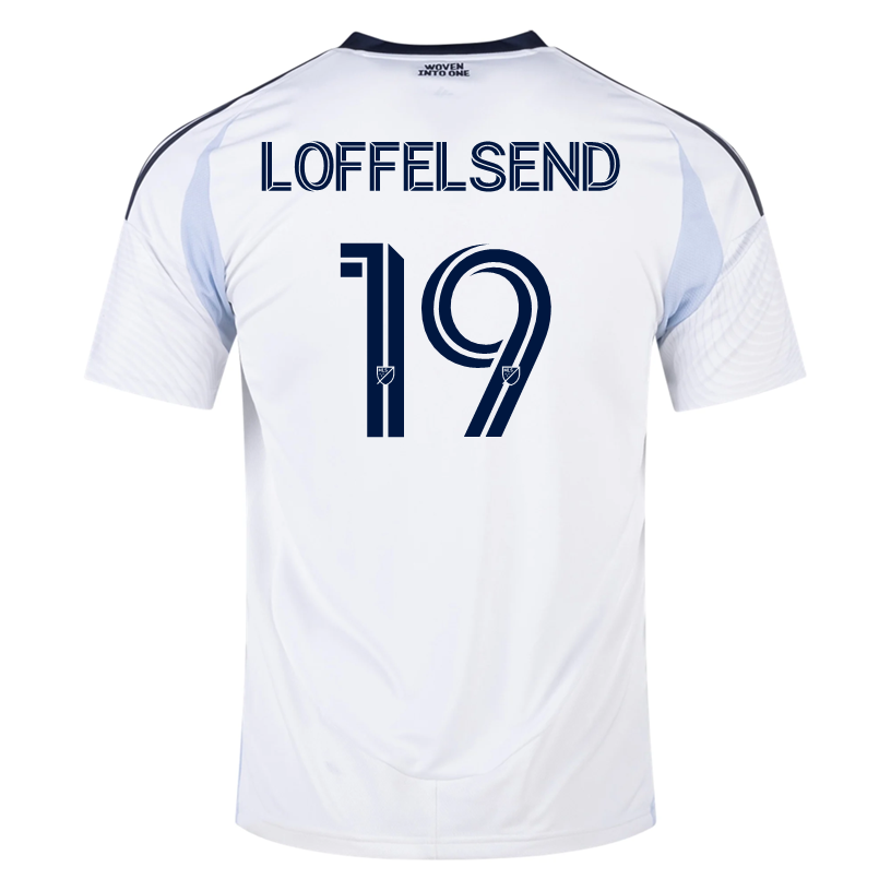 adidas Jasper LÃ¶ffelsend San Diego FC Away Jersey 25/26 (White)