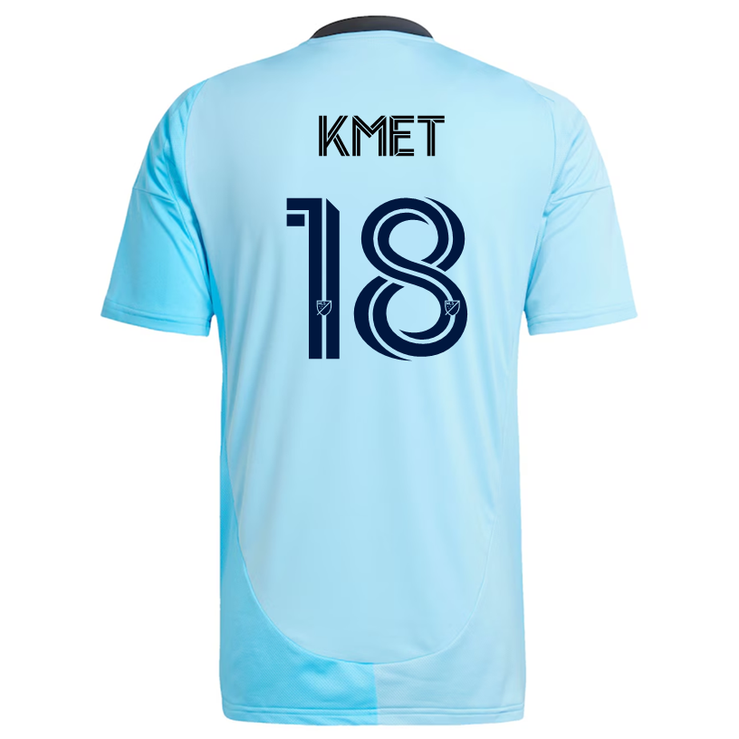 adidas Minnesota United MatÃºÅ¡ KmeÅ¥ Away Jersey 25/26 (Zenith Blue)