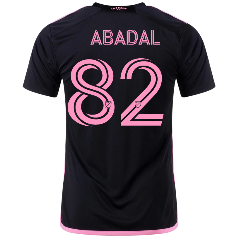 adidas JosÃ© Casas de Abadal Inter Miami Away Jersey 23/24 (Black/True Pink)