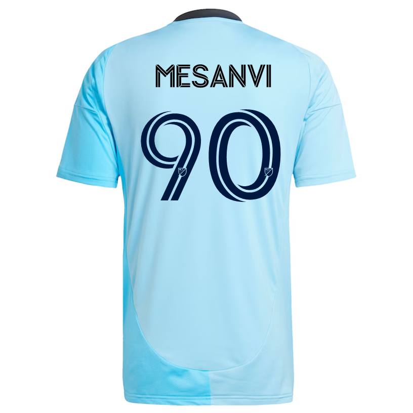 adidas Minnesota United LoÃ¯c Mesanvi Away Jersey 25/26 (Zenith Blue)