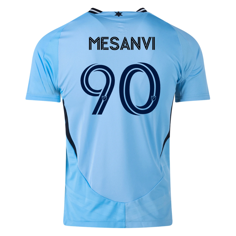 adidas Minnesota United Authentic LoÃ¯c Mesanvi Away Jersey 25/26 (Zenith Blue)