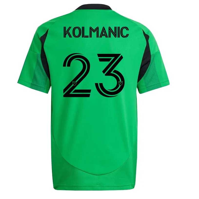 adidas Austin FC Å½an KolmaniÄ Home Jersey 25/26 (Real Green)