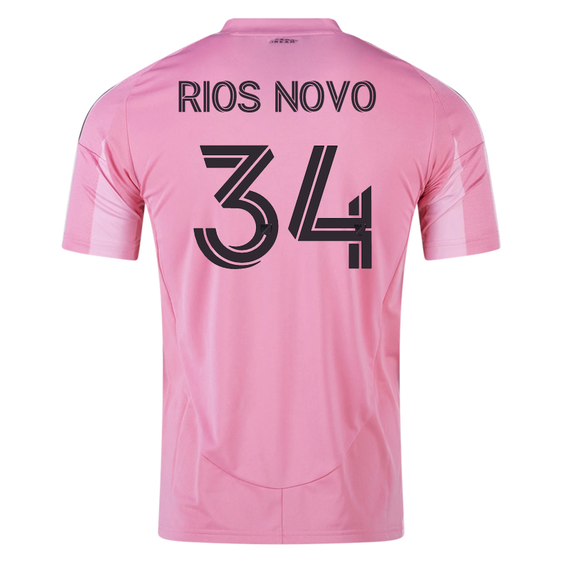 adidasRocco RÃ­os Novo Inter Miami CF Home Jersey 25/26 (Easy Pink)
