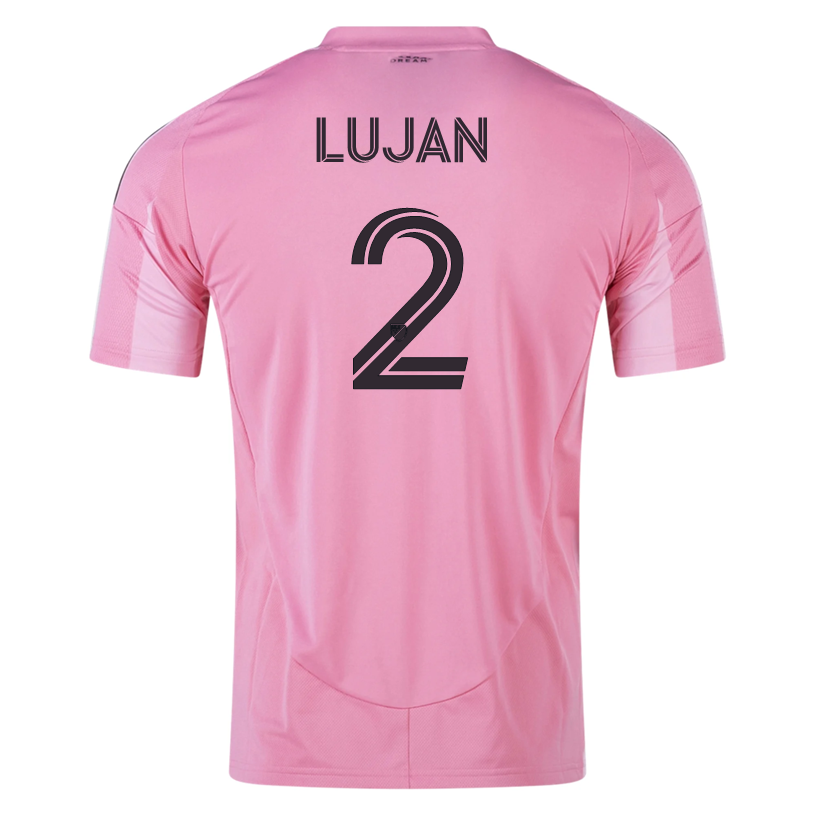 adidas Gonzalo LujÃ¡n Inter Miami CF Home Jersey 25/26 (Easy Pink)