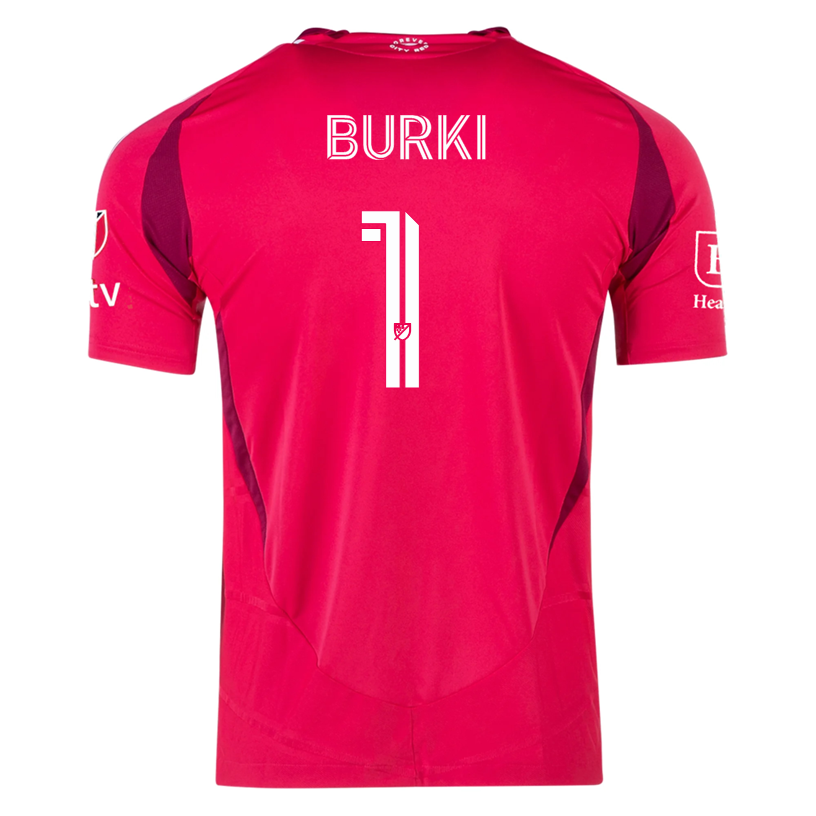 adidas Roman BÃ¼rki St. Louis FC Authentic Home Jersey 25/26 (Power Pink)