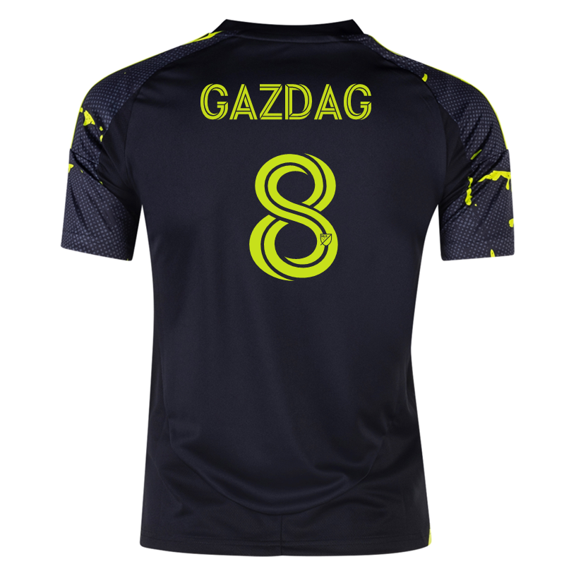 adidas Columbus Crew DÃ¡niel Gazdag Away Jersey 25/26 (Black/Yellow)