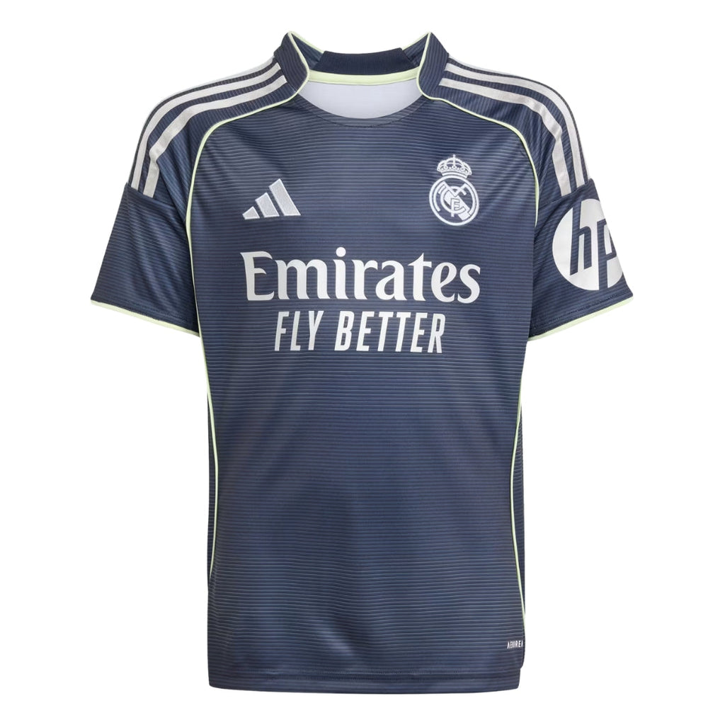 adidas Youth Real Madrid Away Jersey 25/26 (Legend Ink)