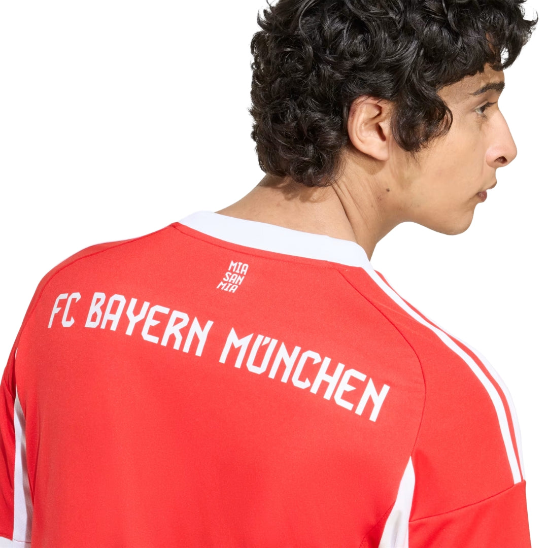 adidas Bayern Munich Harry Kane Home Jersey w/ Bundesliga Champion Patch 25/26 (Red)