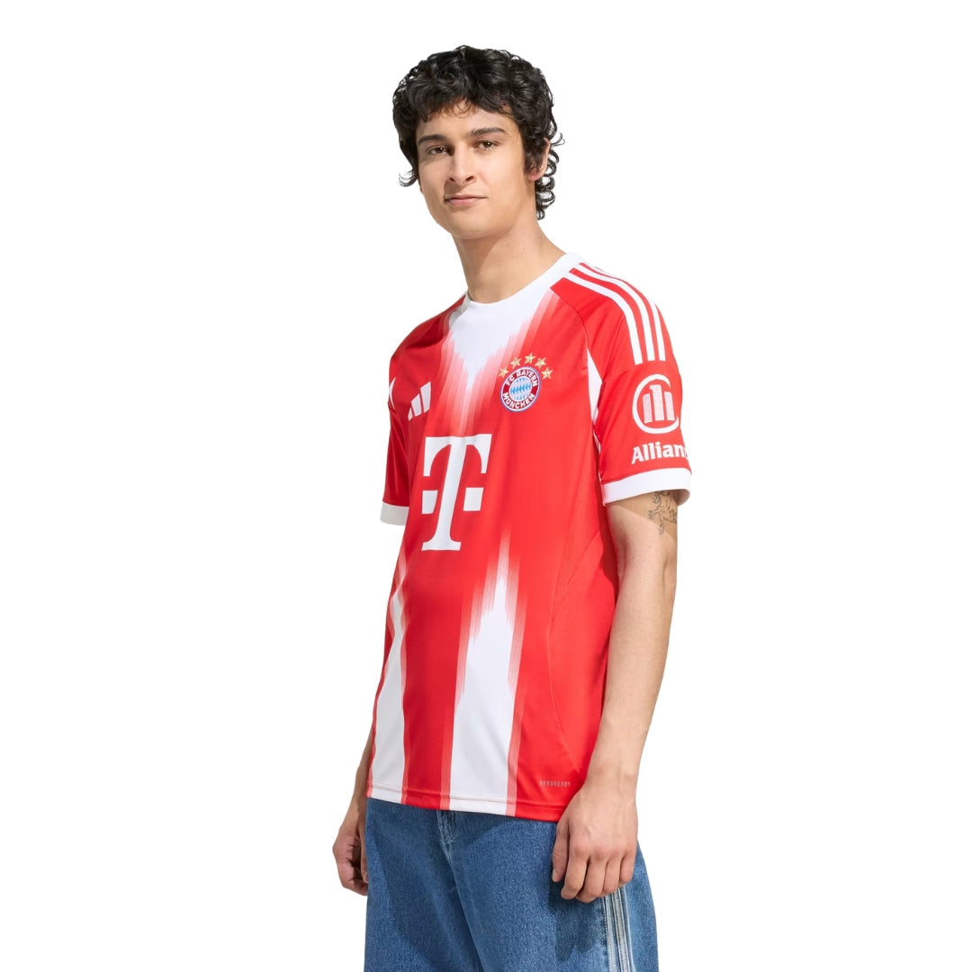 adidas Bayern Munich Harry Kane Home Jersey w/ Bundesliga Champion Patch 25/26 (Red)