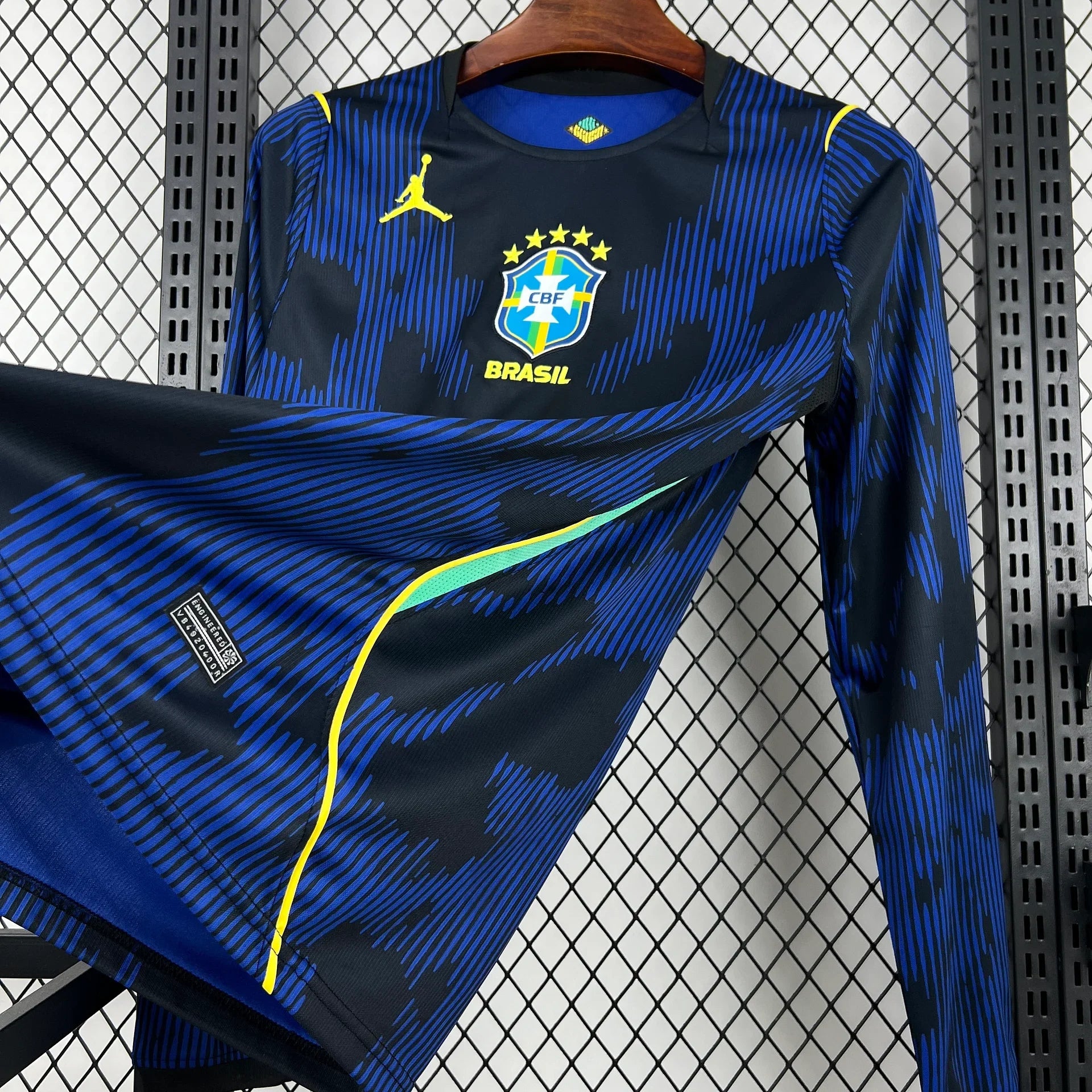 Brazil Long Sleeve Away Soccer Jersey World Cup 2026