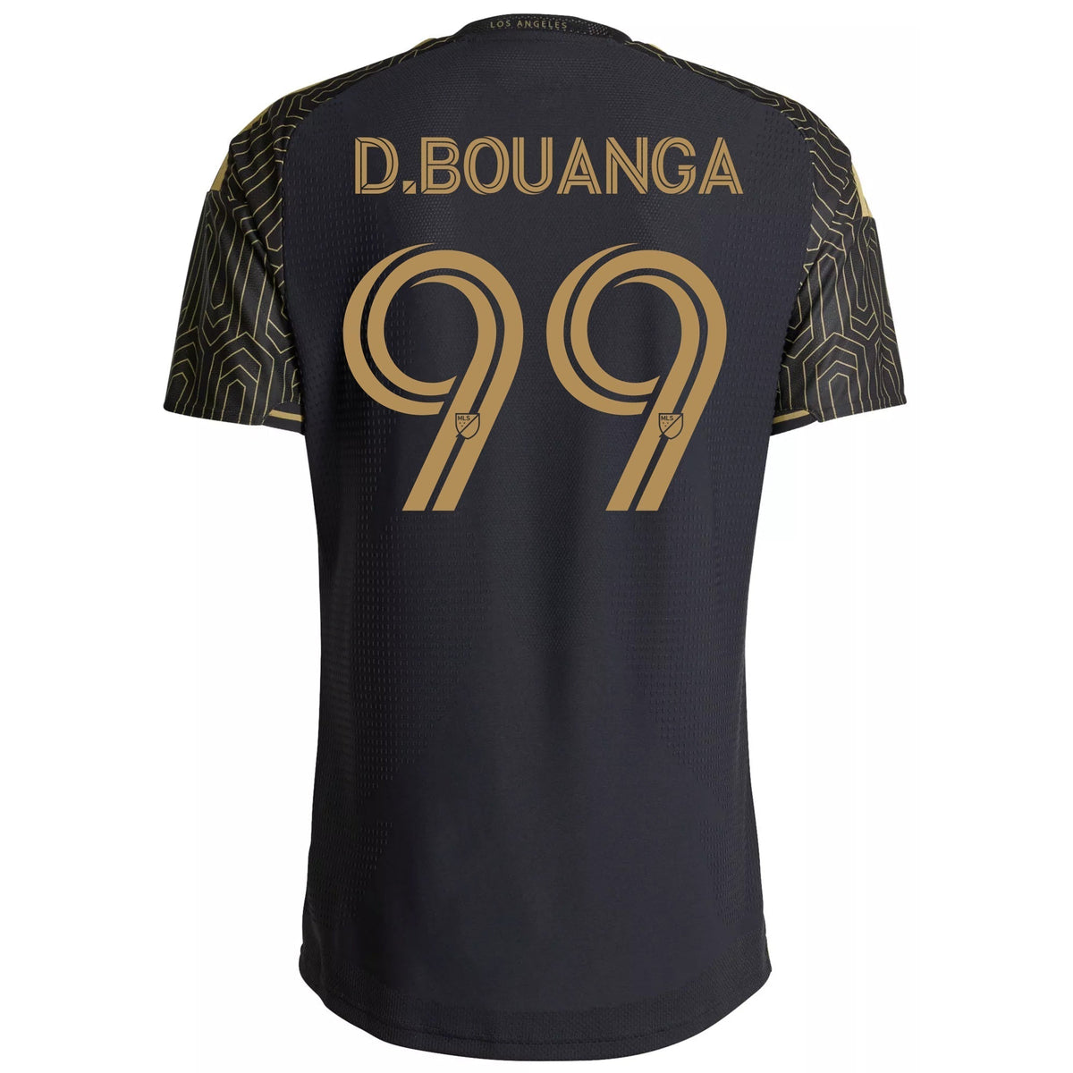 adidas Men's Bouanga LAFC Stadium Home Jersey 26/27 (Black/Gold)
