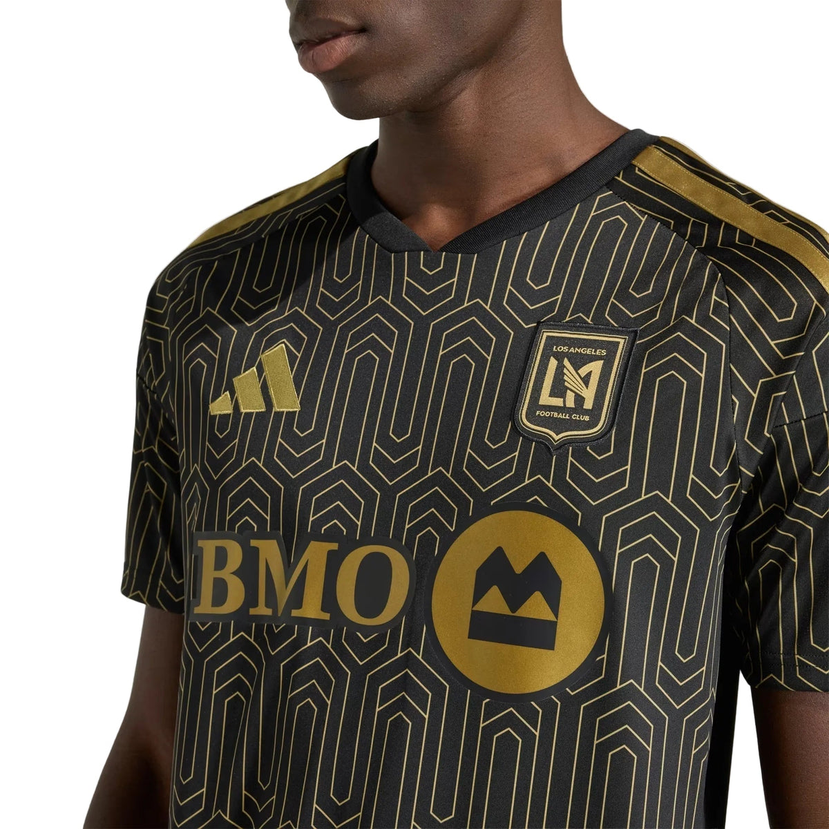 adidas Men's LAFC Stadium Home Jersey 26/27 (Black/Gold)