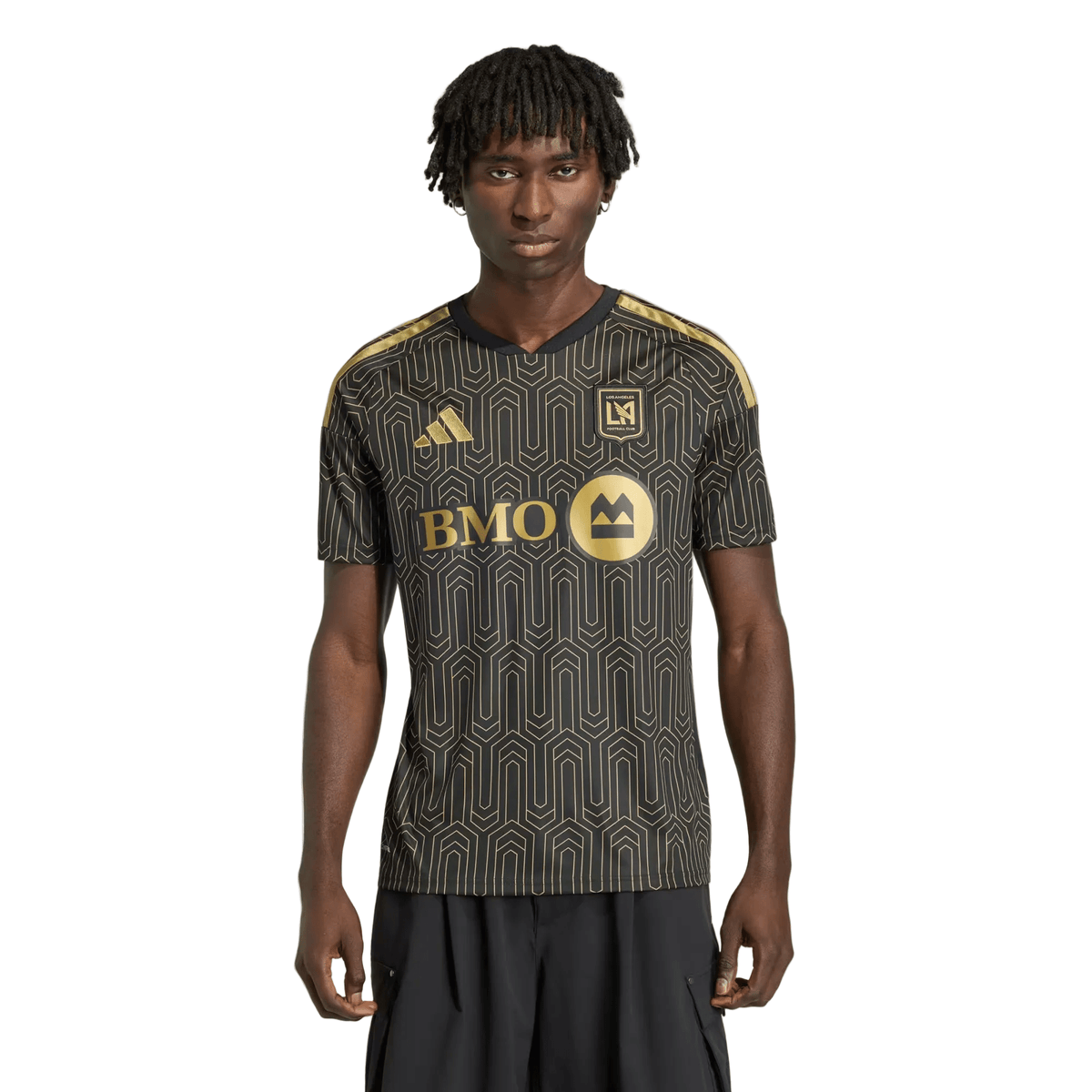 adidas Men's Yeboah LAFC Stadium Home Jersey 26/27 (Black/Gold)
