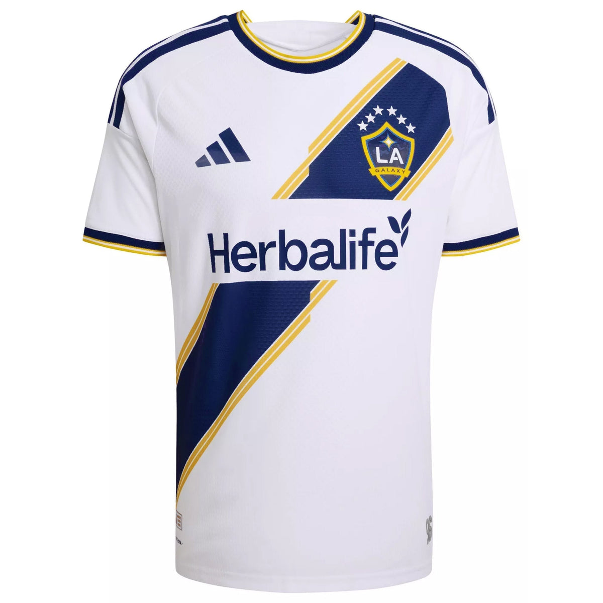 adidas Men's Klauss LA Galaxy Authentic Match Home Jersey 26/27 (White)