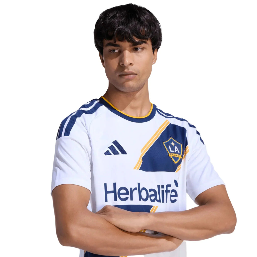 adidas Men's Klauss LA Galaxy Home Stadium Jersey 26/27 (White)