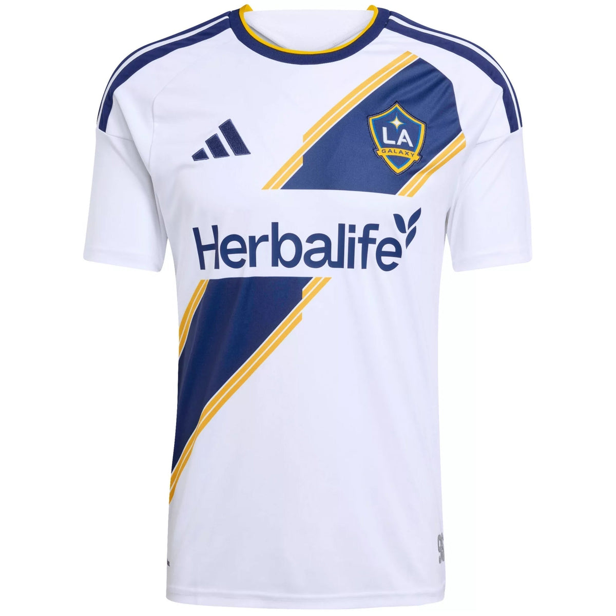 adidas Men's Cuevas LA Galaxy Home Stadium Jersey 26/27 (White)
