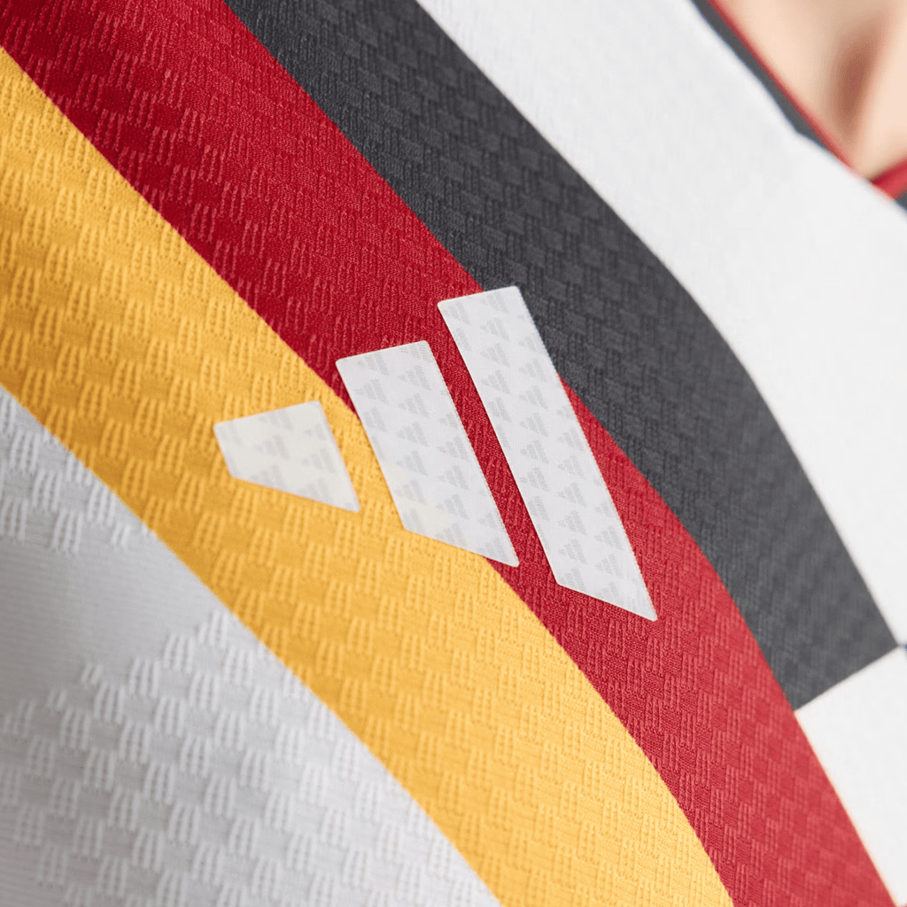 adidas Men's Germany 2026 Long Sleeve Authentic Home Jersey (White)