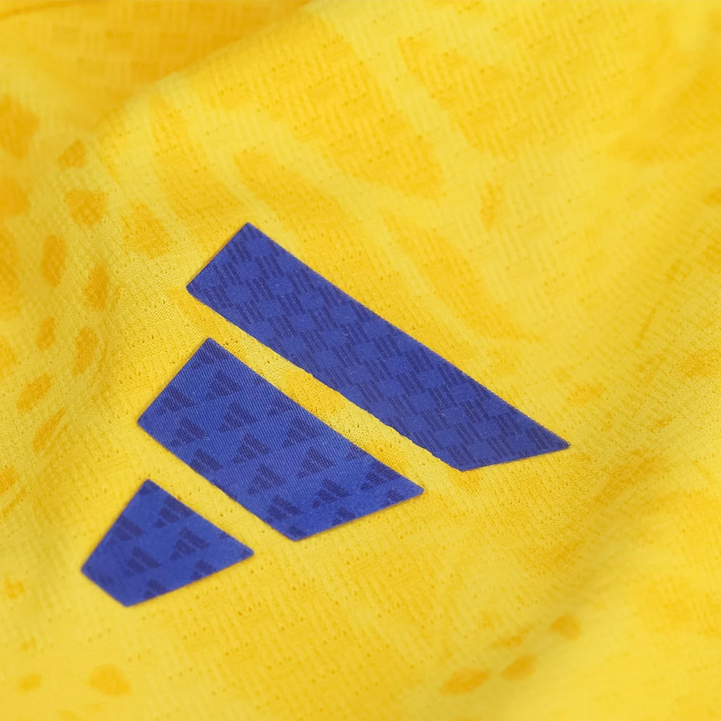 adidas Men's L. Diaz Colombia 2026 Authentic Home Jersey (Impact Yellow)