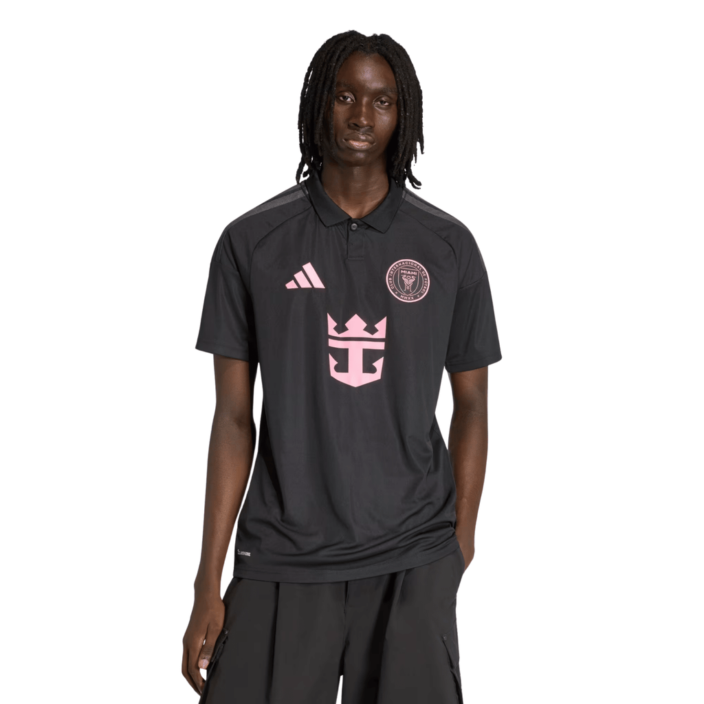 adidas Men's Aviles Inter Miami CF 26/27 Away Jersey (Black/Pink)